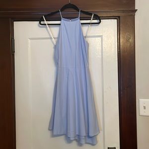J.O.A. FIT AND FLARE DRESS SIZE XS PERIWINKLE